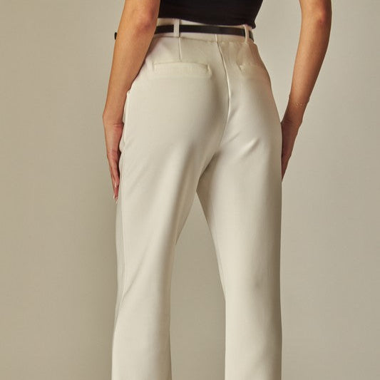 PANTALON RECTO BLANCO