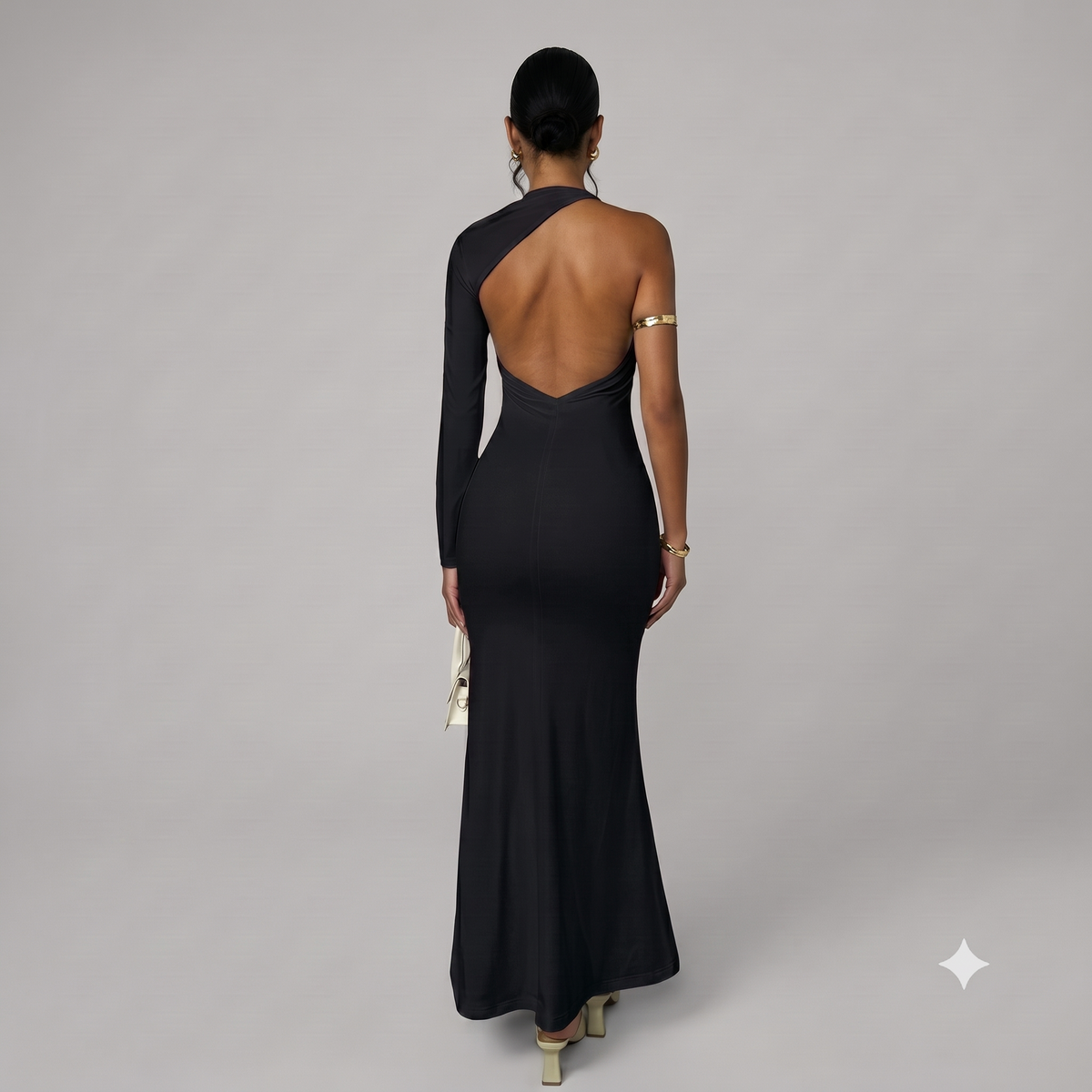 VESTIDO LARGO AJUSTADO