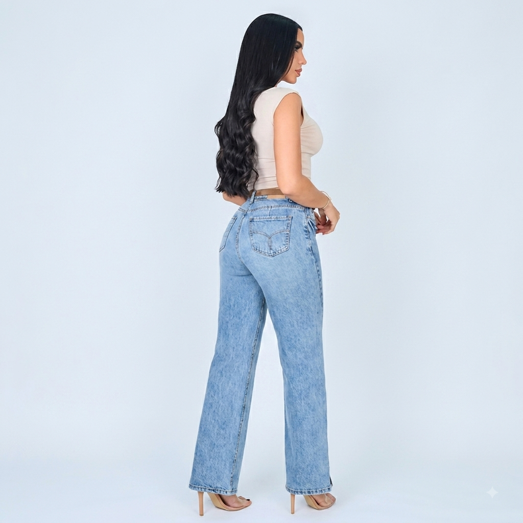 JEAN STRAIGTH POWER PUSH UP