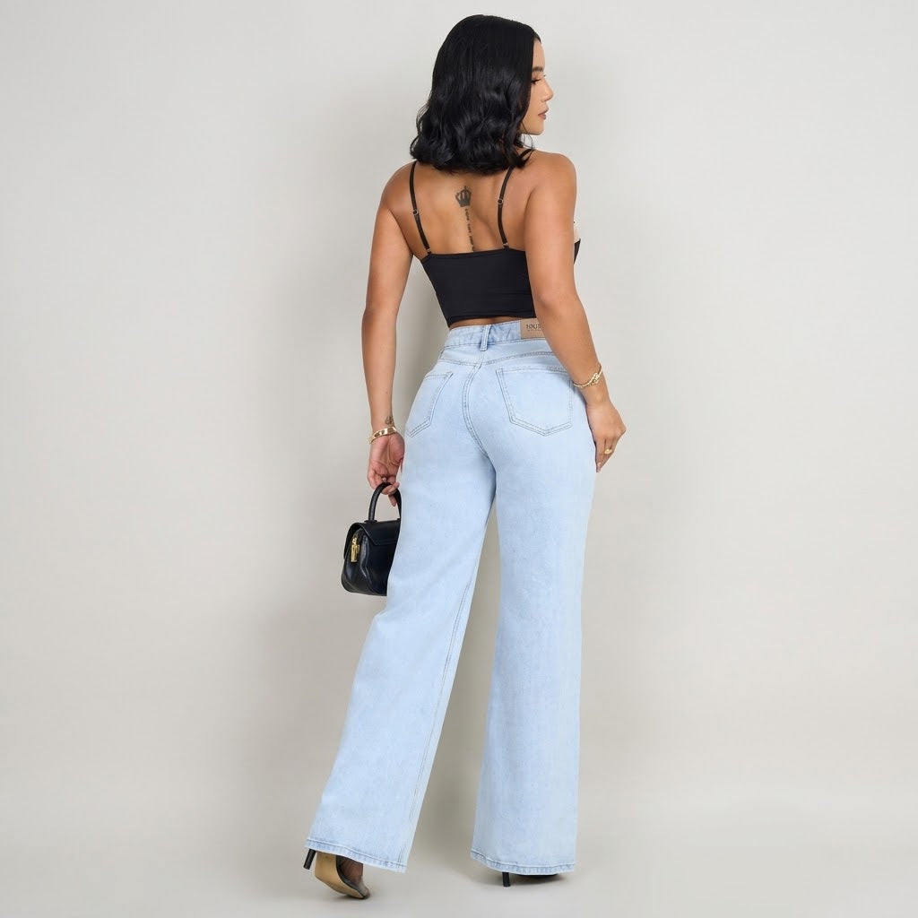 JEANS WIDE LEG