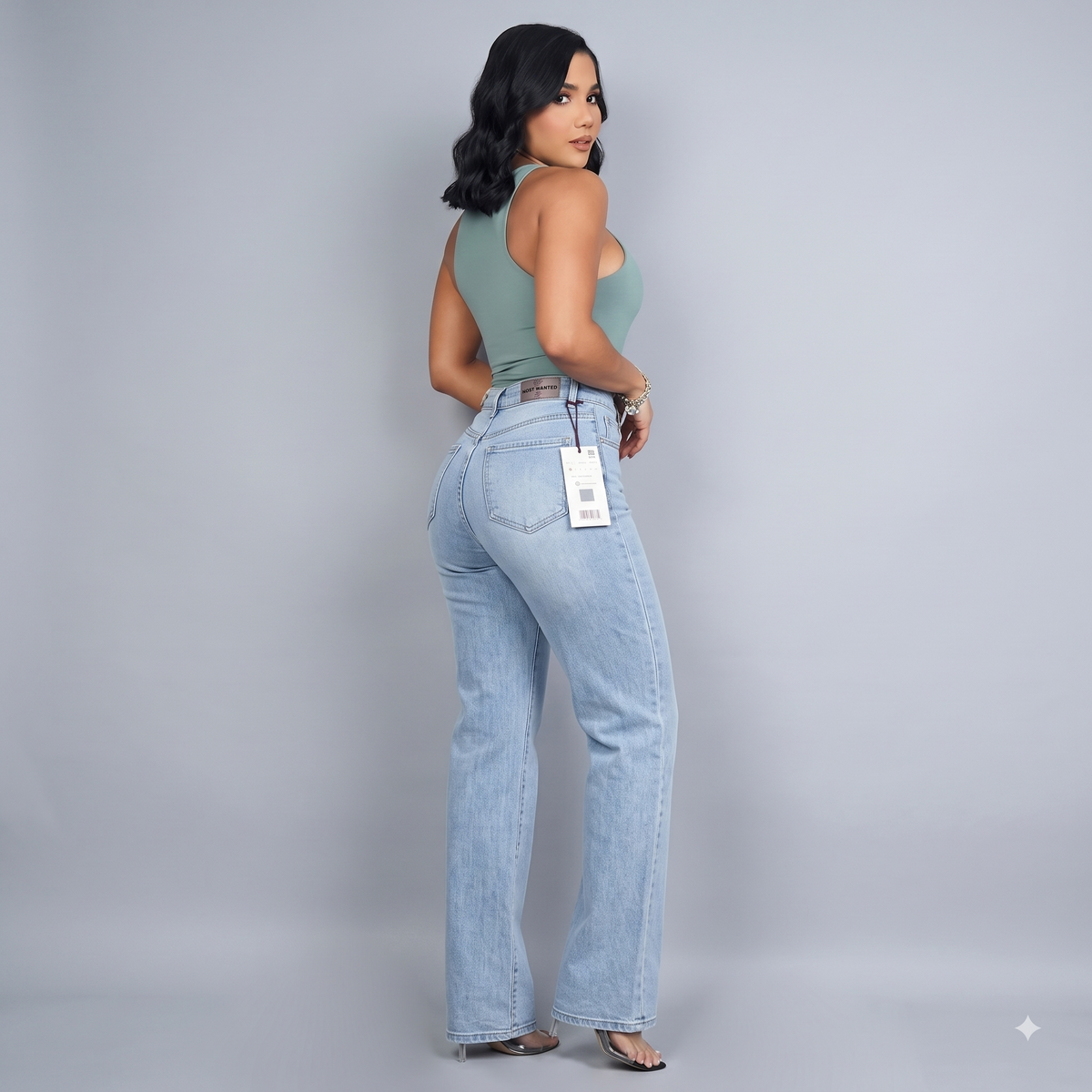 JEAN STRAIGTH POWER PUSH UP