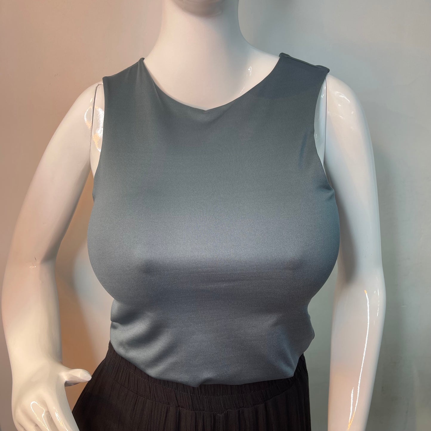 BODY MANGA SISA HALTER VERDE