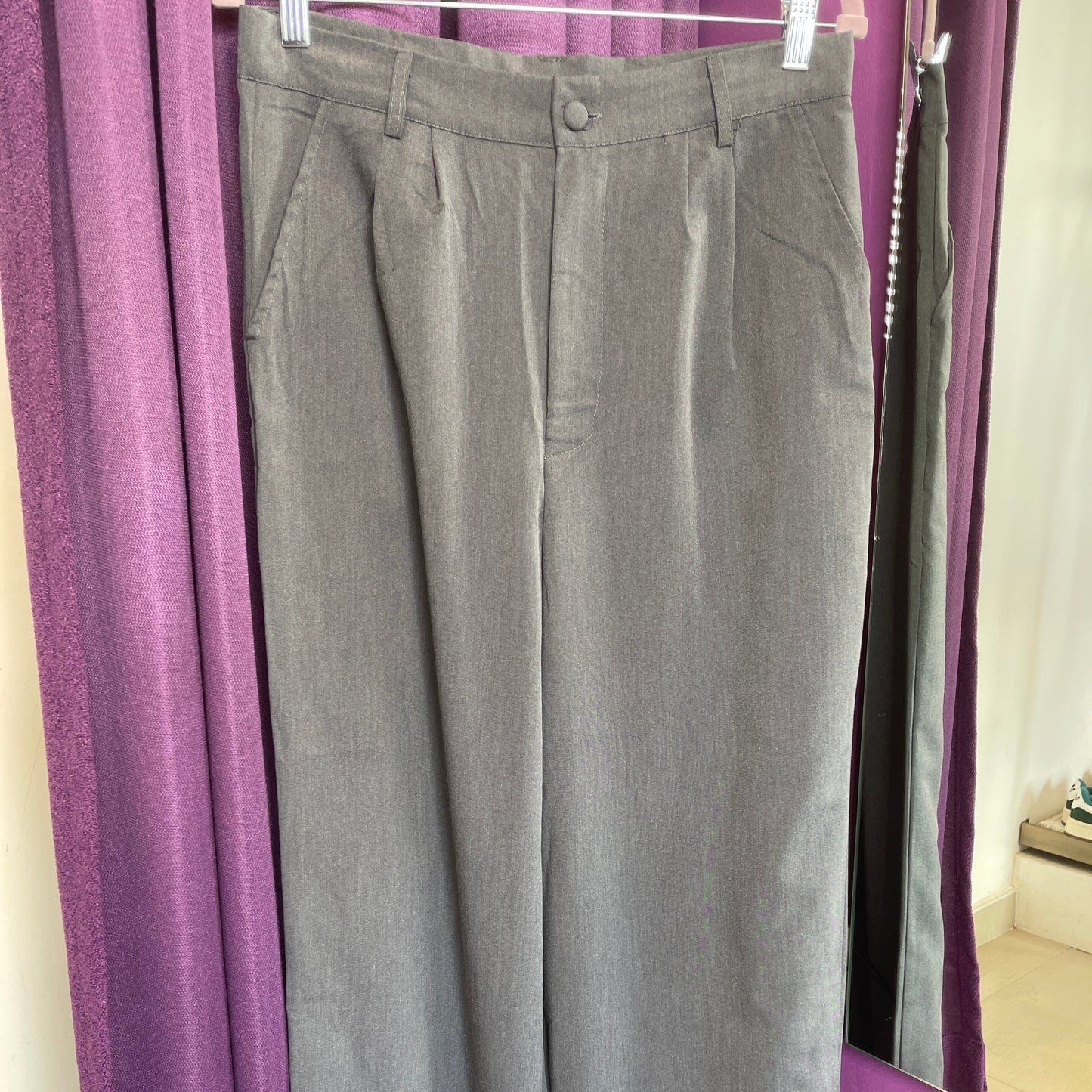 Pantalón Recto Ancho