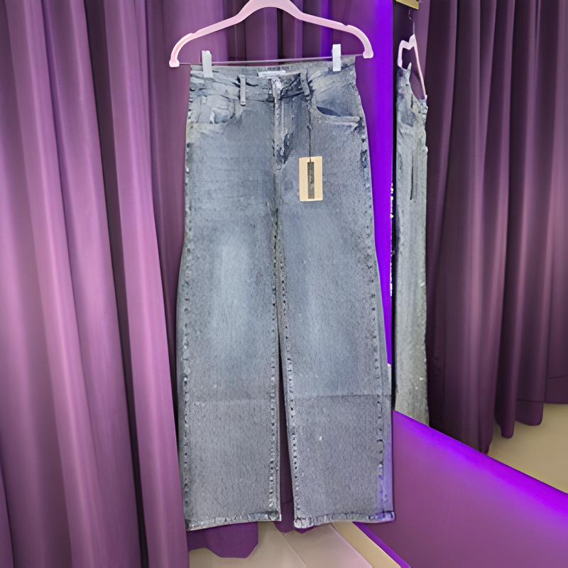 JEAN WIDE LEG ANCHO