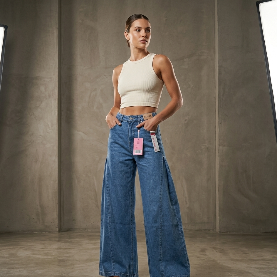 JEAN SUPER WIDE LEG