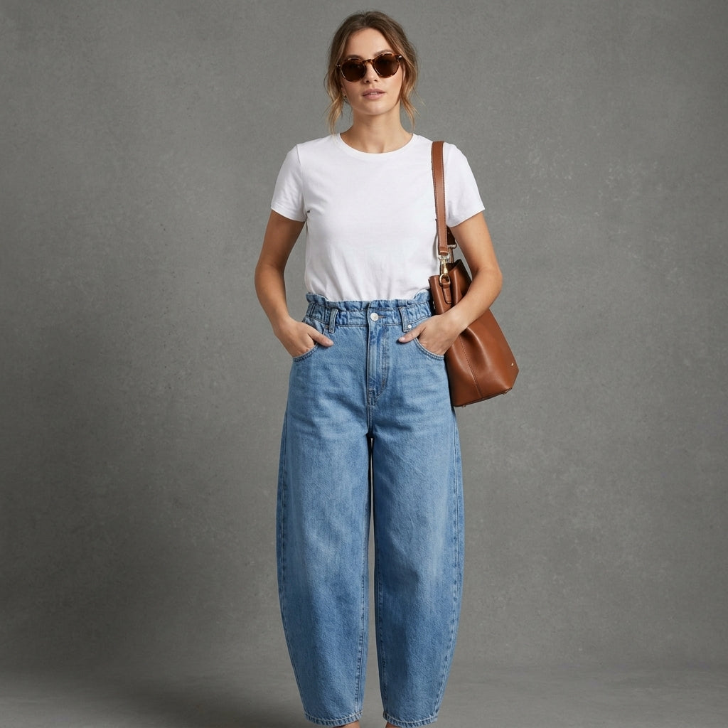 JEAN BAGGY BALLOON AJUSTABLE CINTURA
