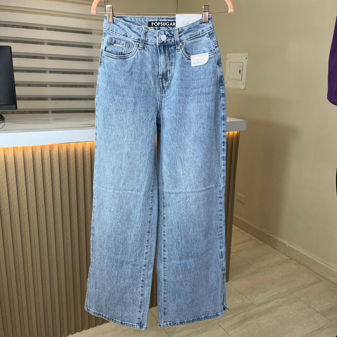 JEAN WIDE LEG ANCHO