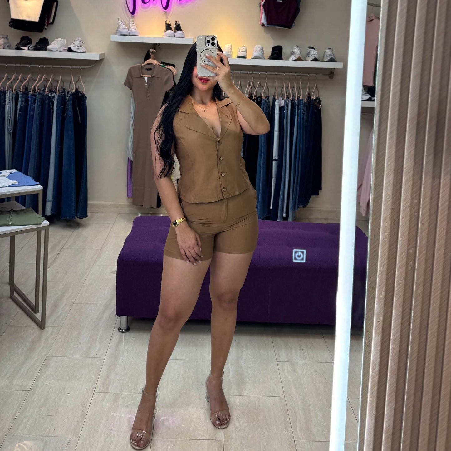 SET CHALECO Y PANTALON