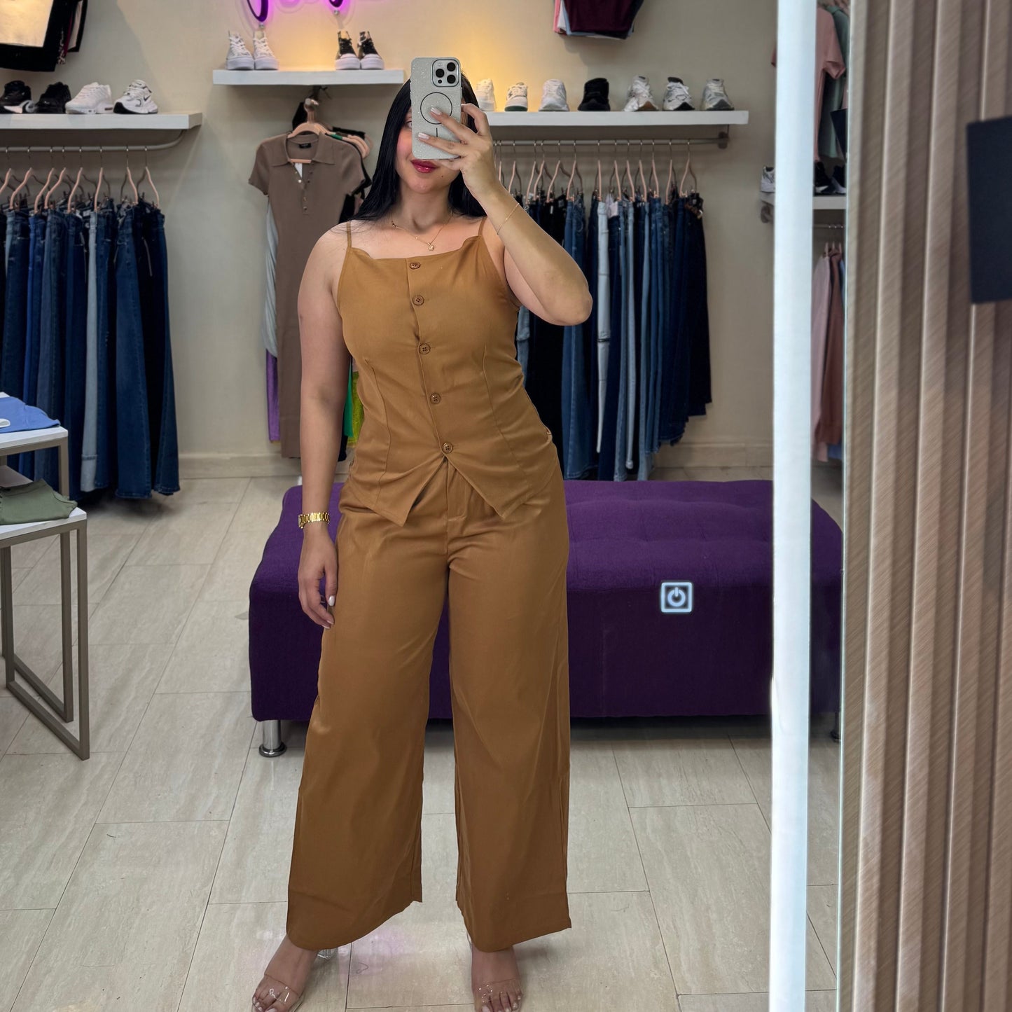 SET CHALECO Y PANTALON