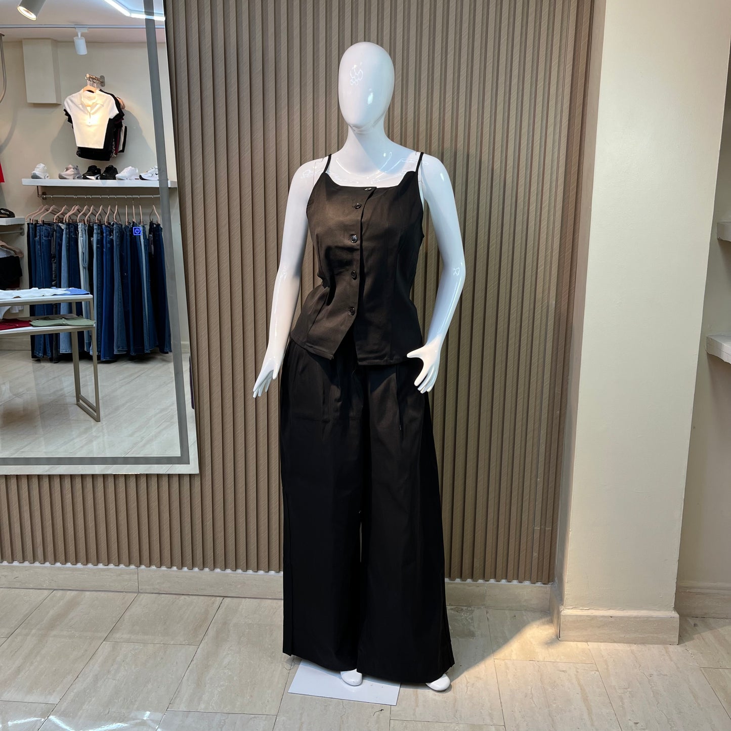 SET CHALECO Y PANTALON