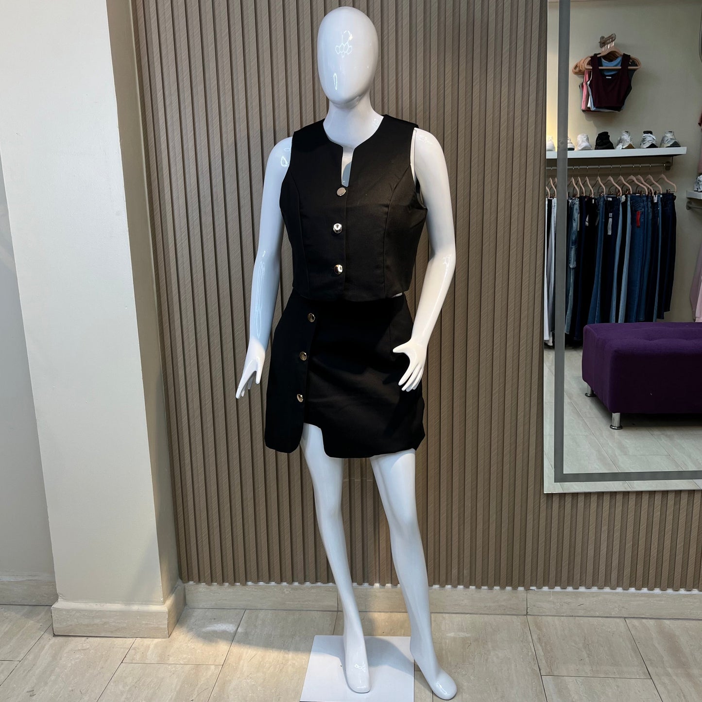 SET CHALECO Y PANTALON