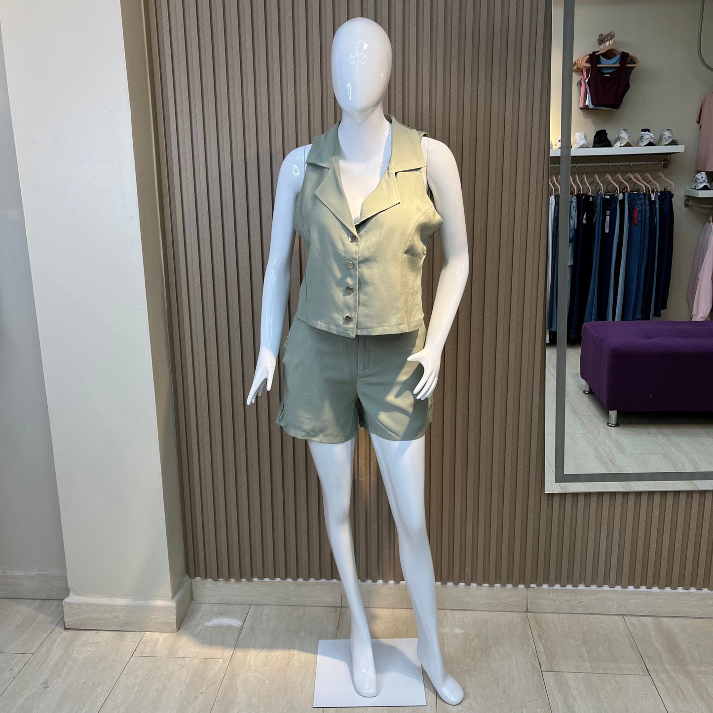 SET CHALECO Y PANTALON