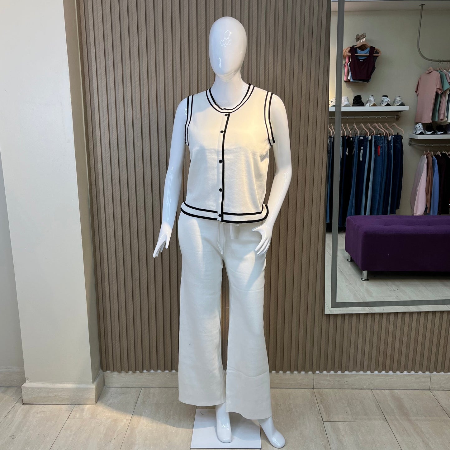 SET CHALECO Y PANTALON