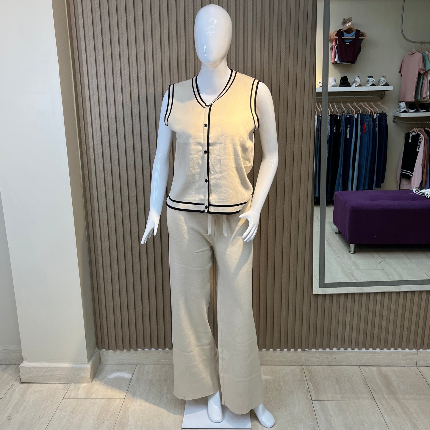 SET CHALECO Y PANTALON