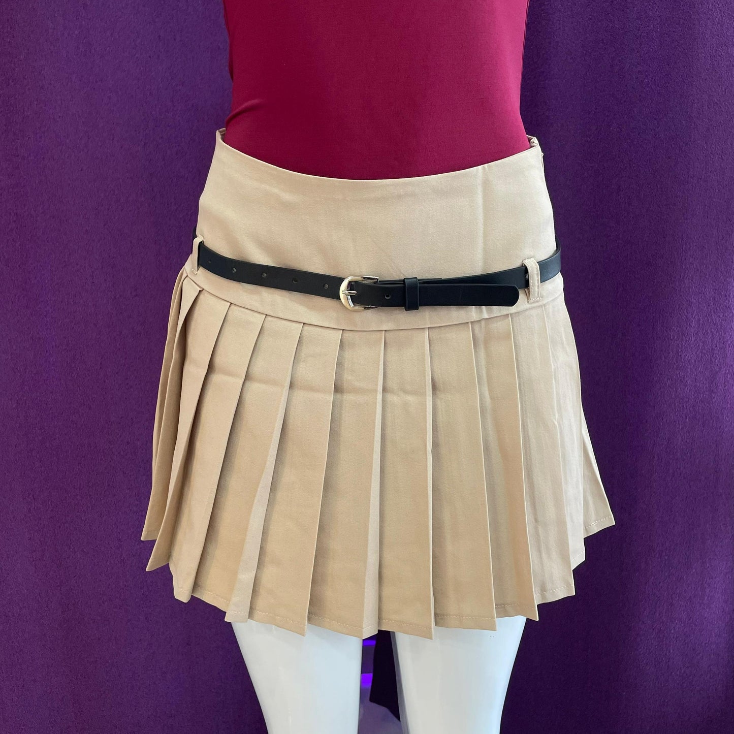 FALDA PLISADA