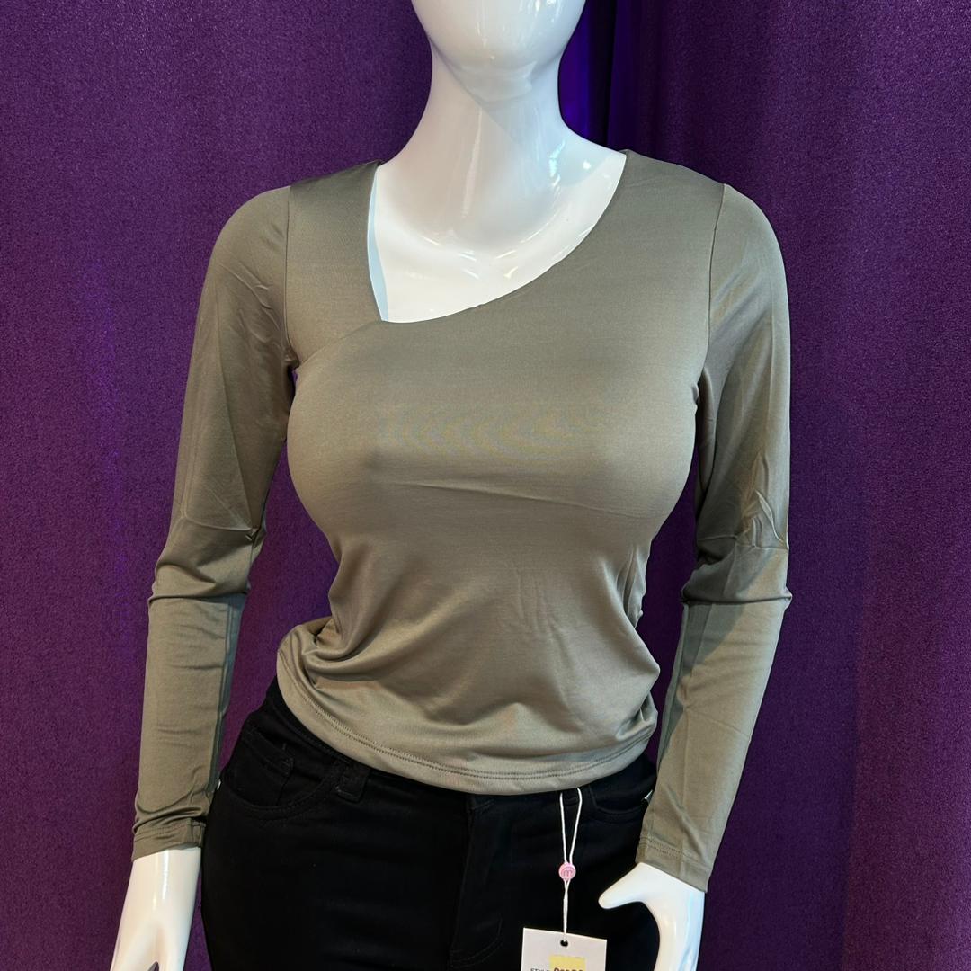 BLUSA MANGA LARGA