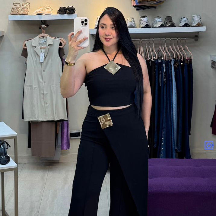 SET TOP HALTER Y PANTALON