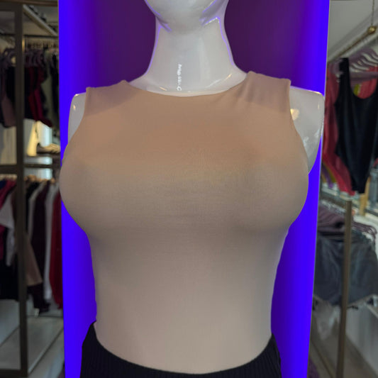 Body Manga Sisa Halter Beige