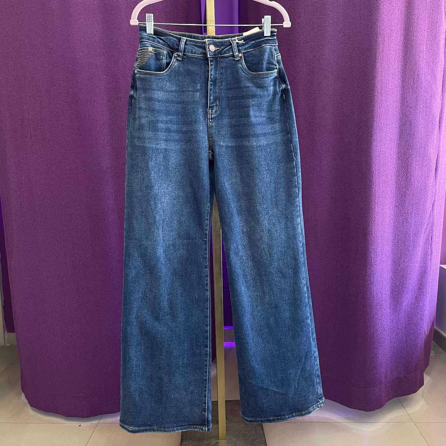 JEAN WIDE LEG ANCHO