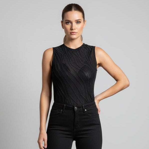 BODY CON TRANSPARENCIA