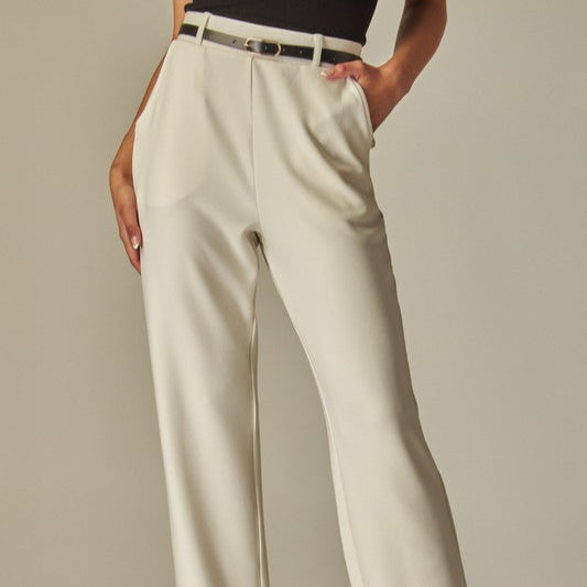 PANTALON RECTO BLANCO