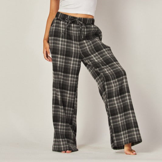 PIJAMA GRIS CUADROS