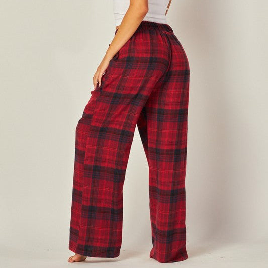 PIJAMA ROJA CUADROS