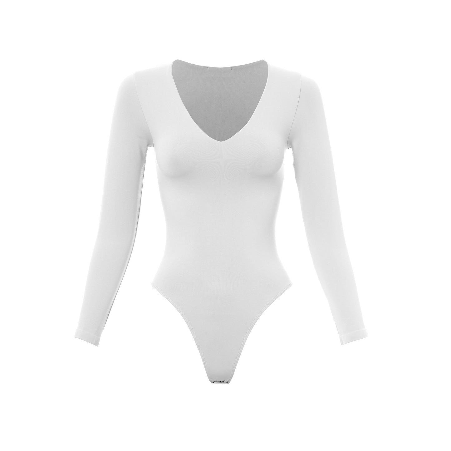 BODY MANGA LARGA BLANCO