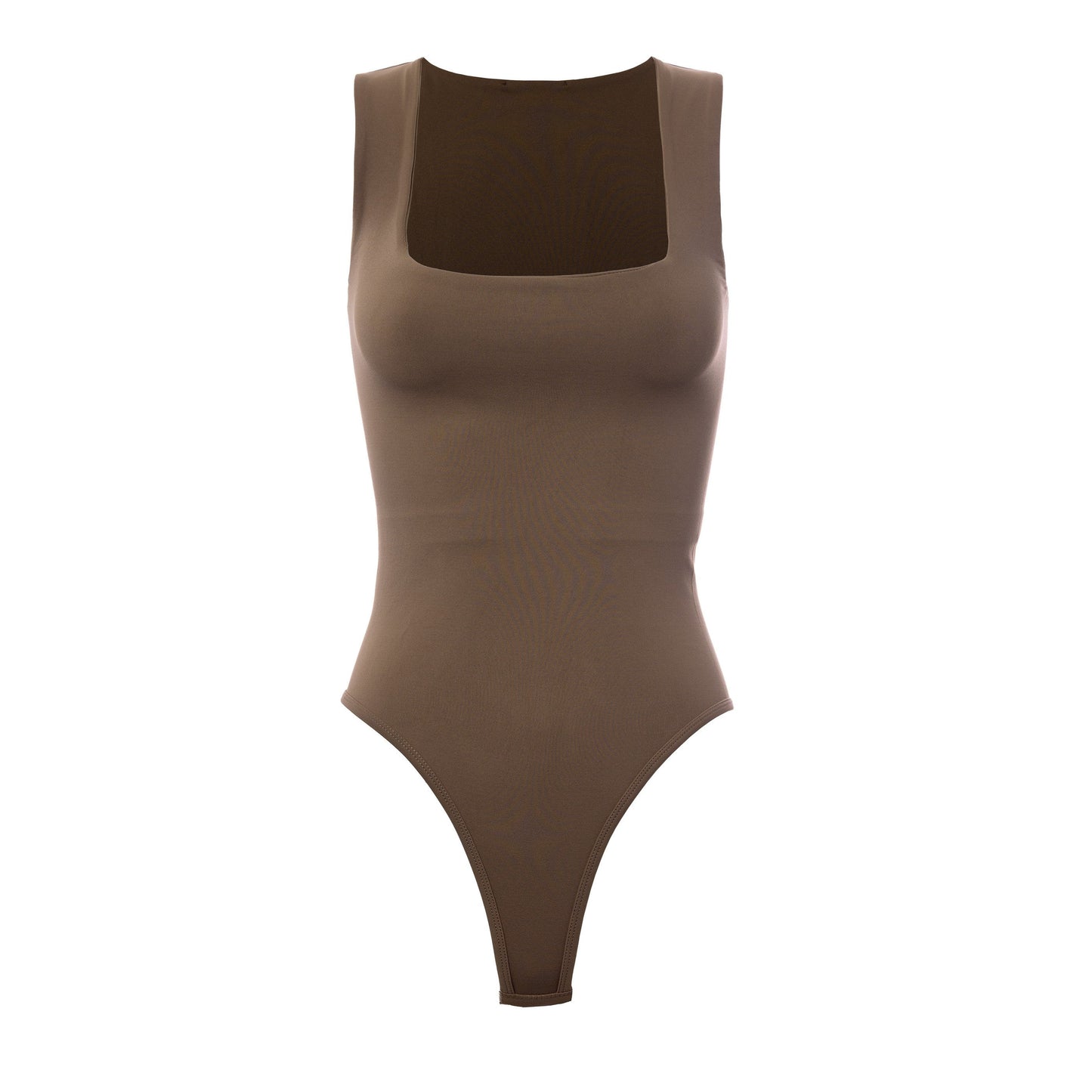 BODY ESCOTADO MANGA SISA MARRON