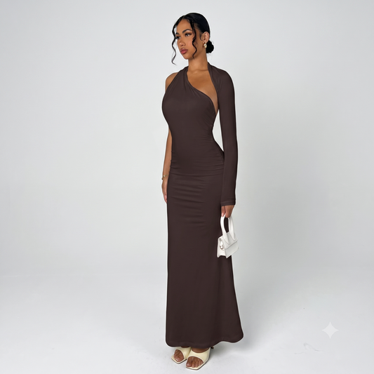 VESTIDO LARGO AJUSTADO