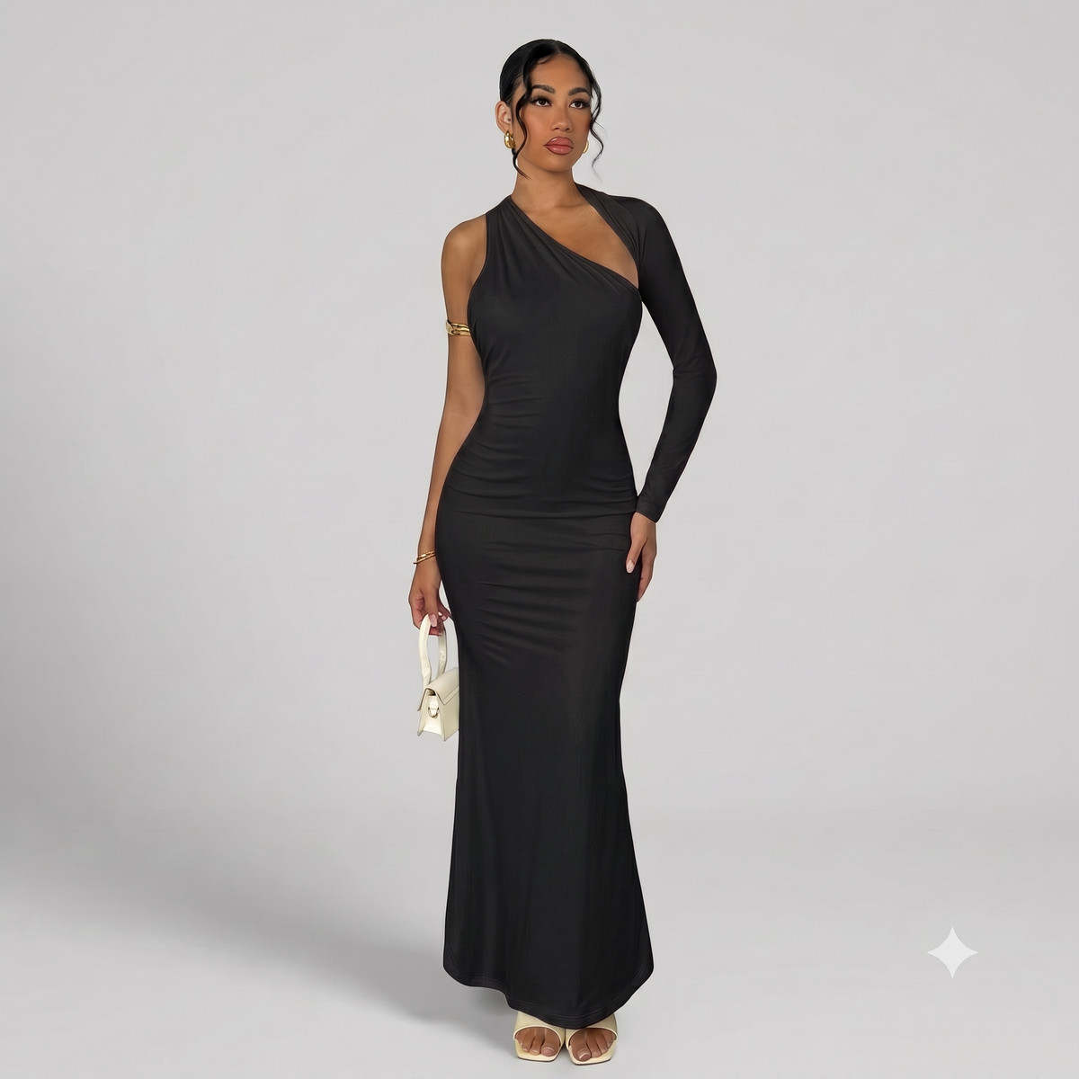 VESTIDO LARGO AJUSTADO