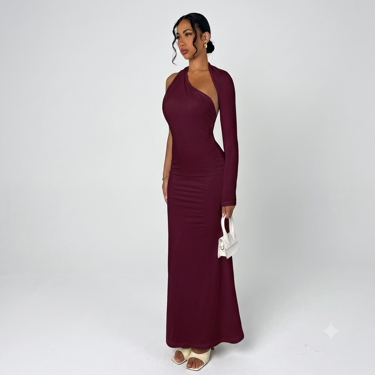 VESTIDO LARGO AJUSTADO