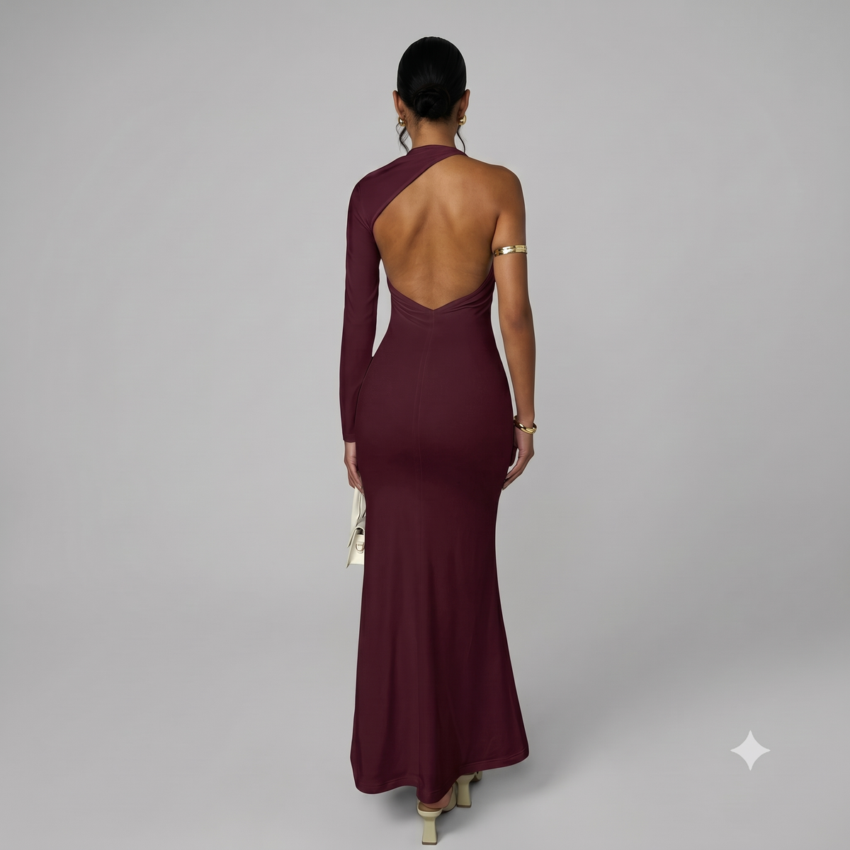 VESTIDO LARGO AJUSTADO