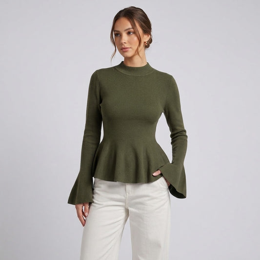 BLUSA MANGA LARGA VUELOS