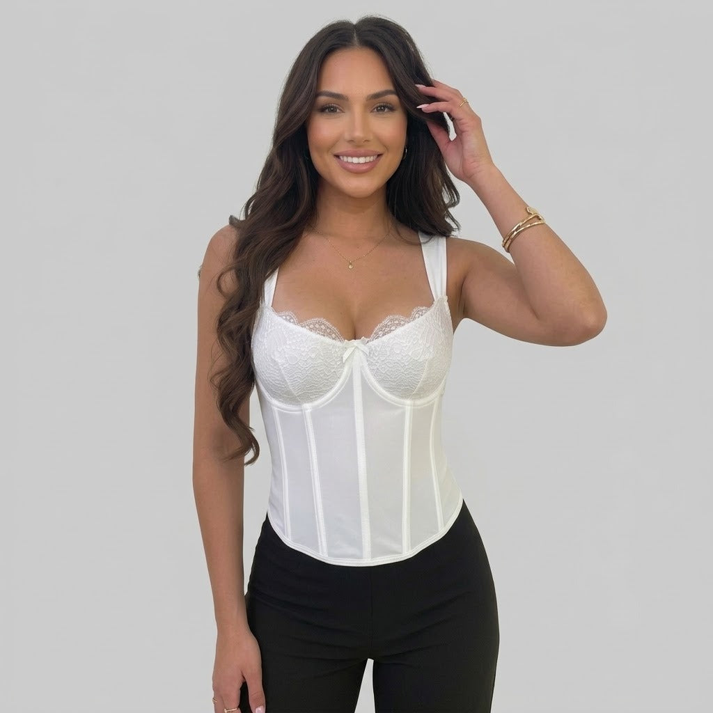 CORSET DETALLE ENCAJE