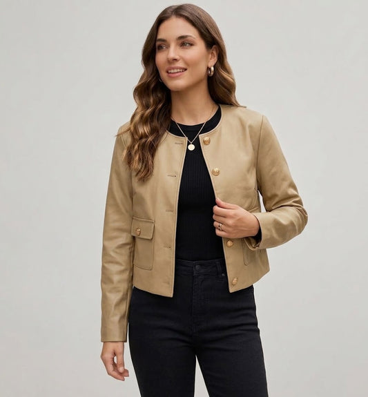 CHAQUETA CUERINA