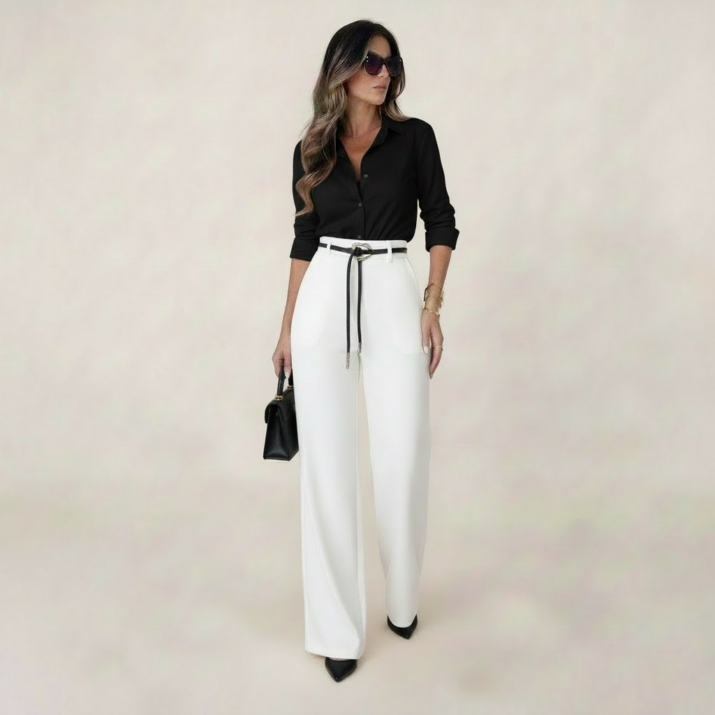 PANTALON RECTO CORREA