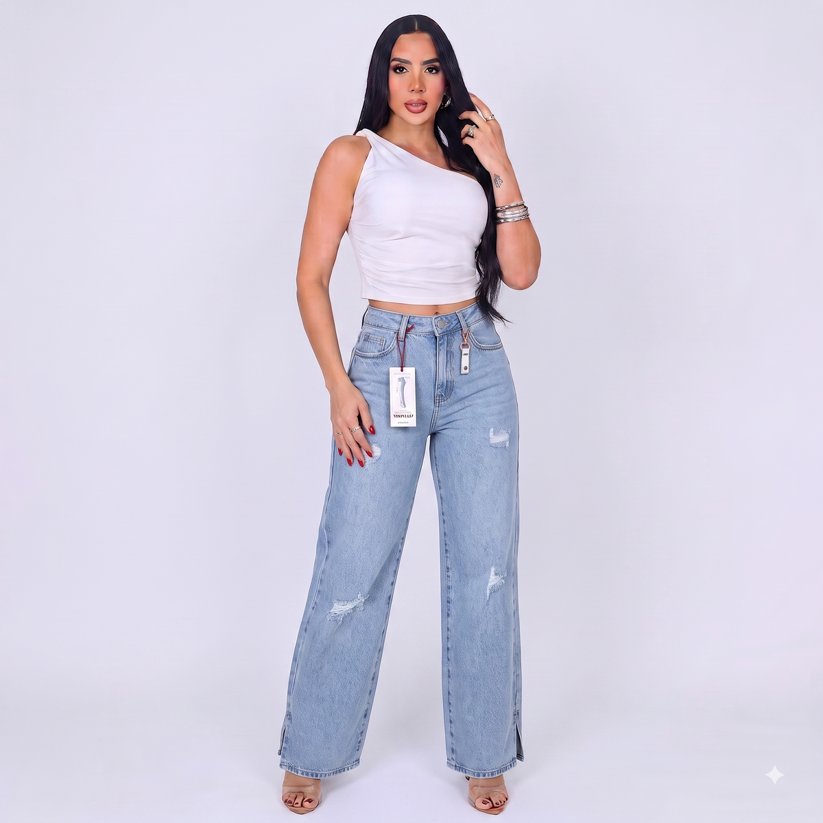JEAN STRAIGTH POWER PUSH UP