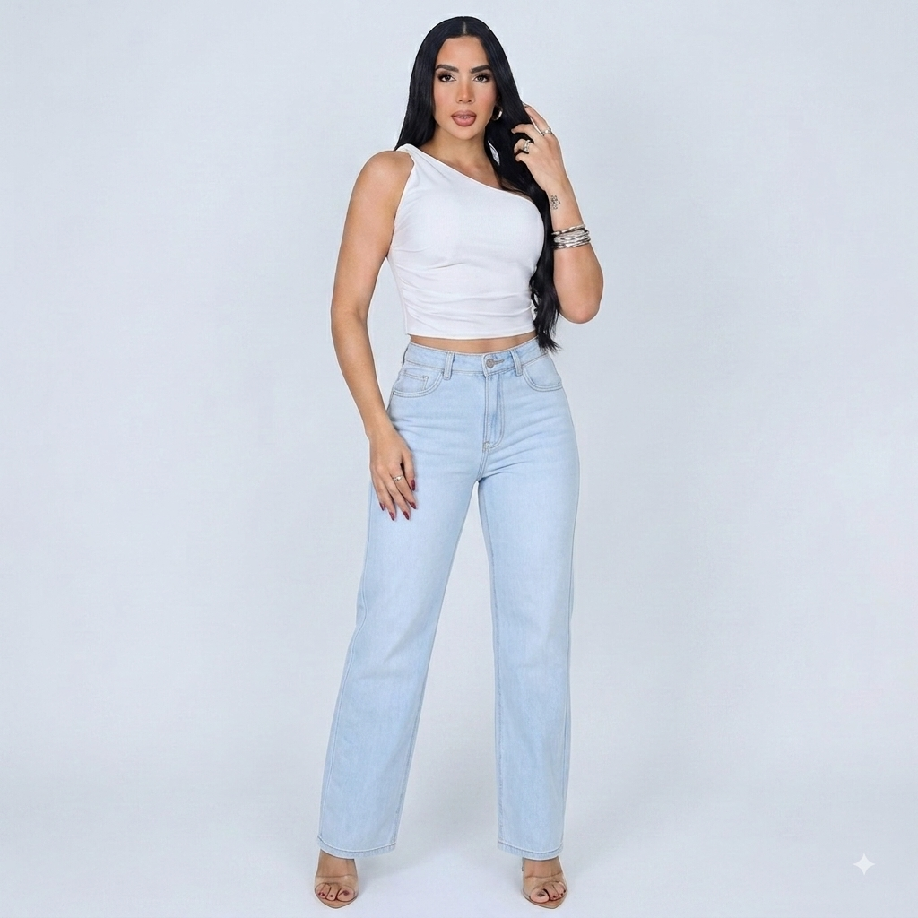 JEAN STRAIGTH POWER PUSH UP