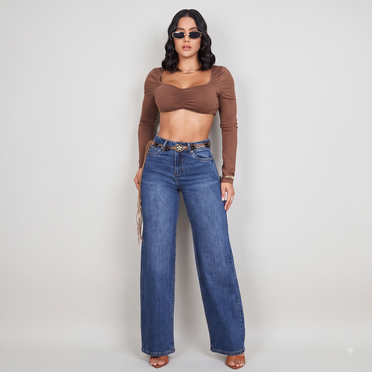 JEAN STRAIGTH POWER PUSH UP