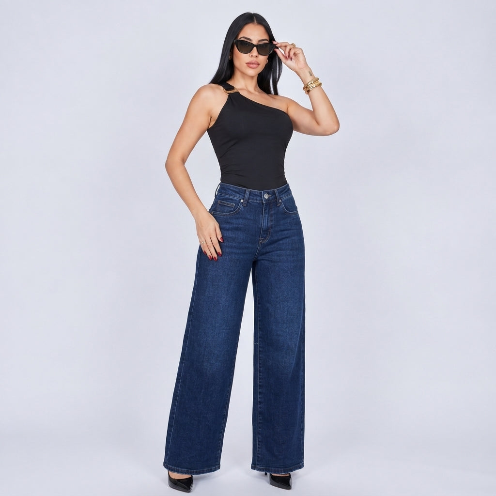 JEANS WIDE LEG
