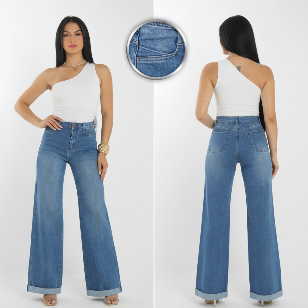 JEAN WIDE LEG