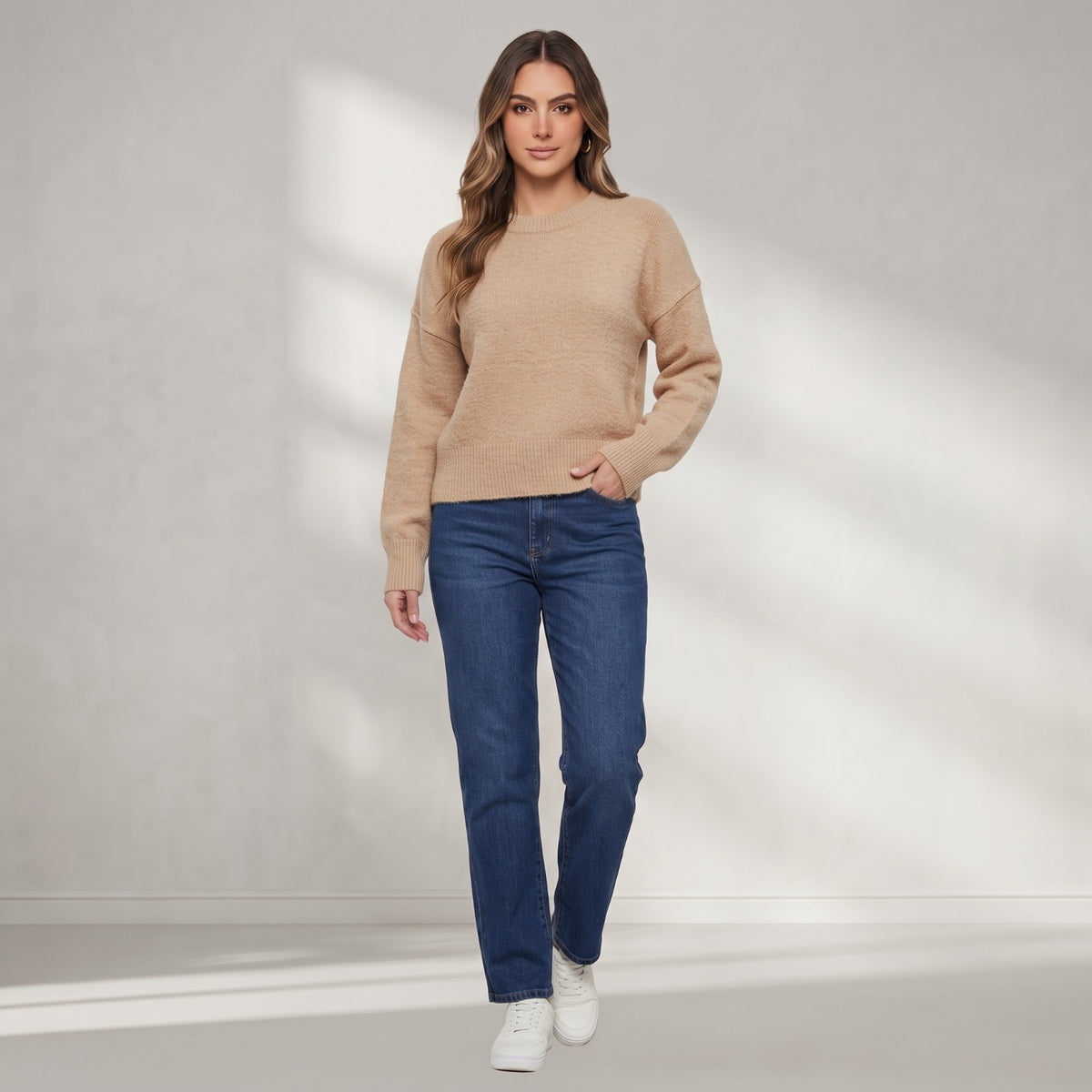SWEATER MANGA LARGA