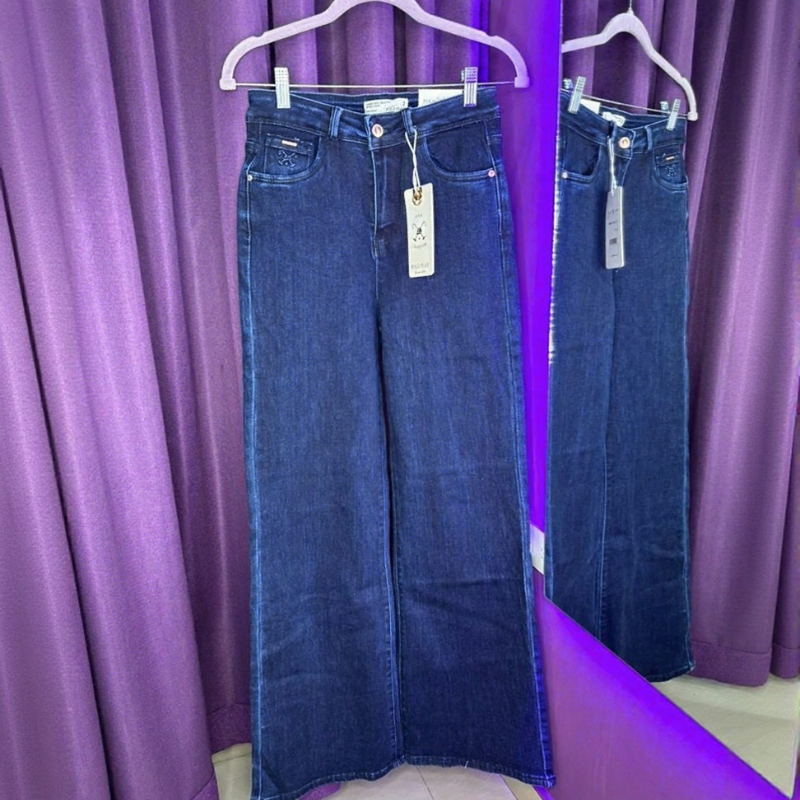 JEAN WIDE LEG ANCHO