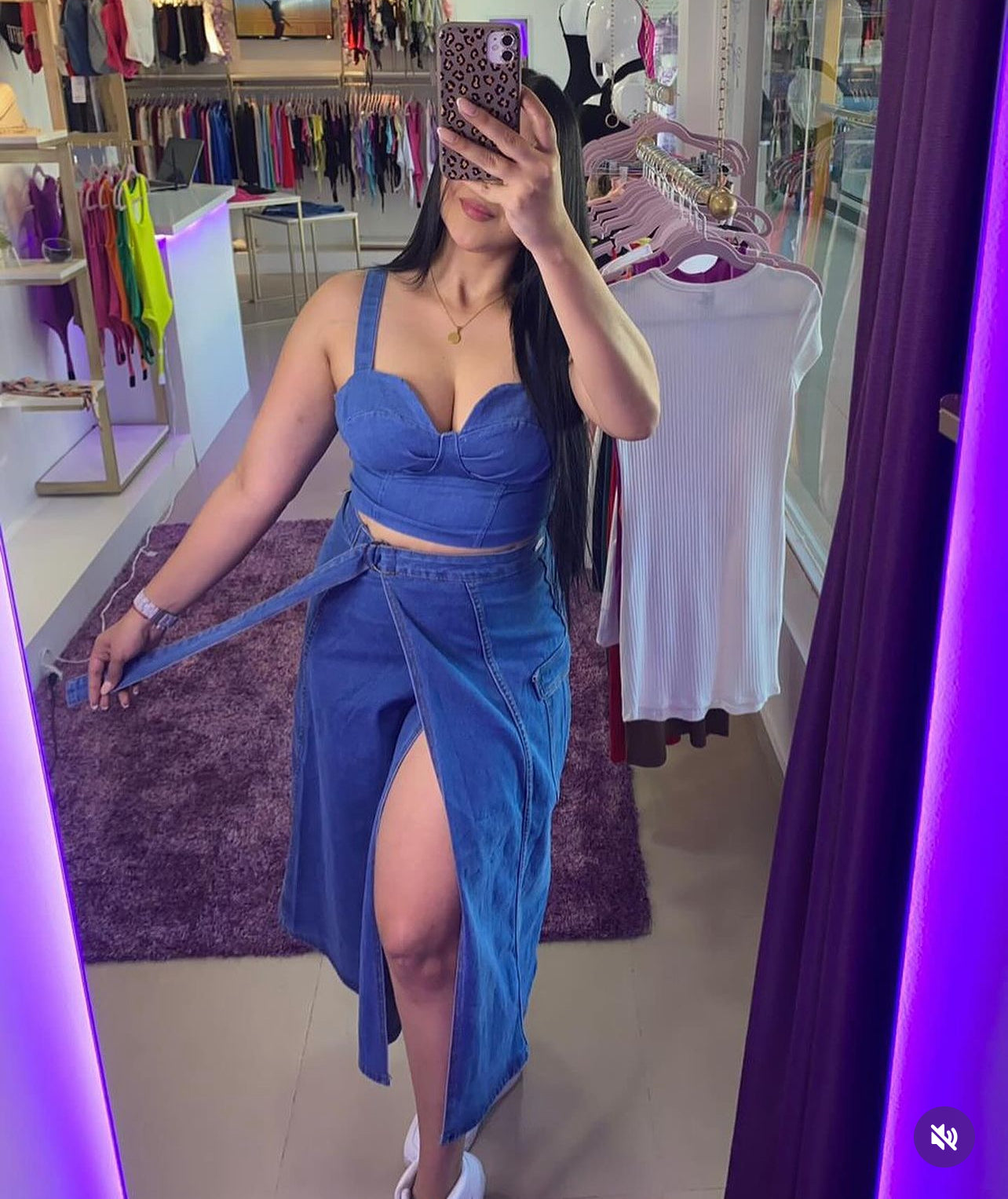 Maxi Falda Denim