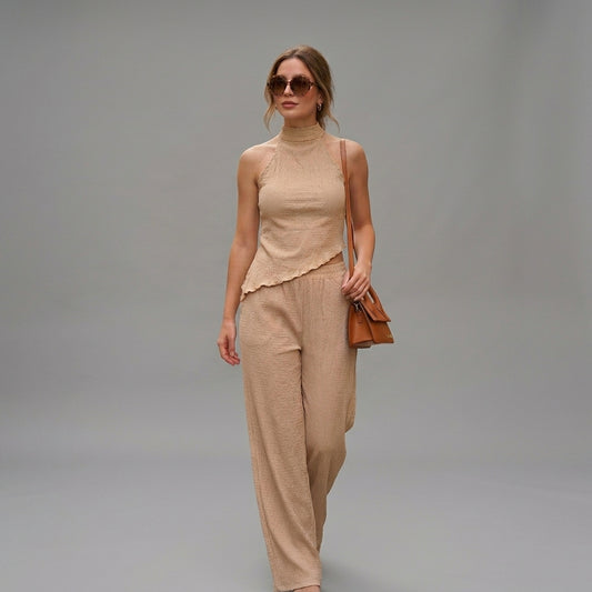 SET TOP HALTER Y PANTALON