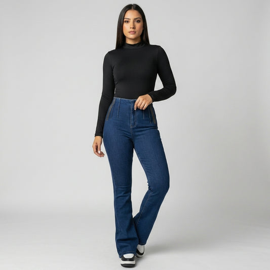 JEAN BOTA CAMPANA TIPO ZARA