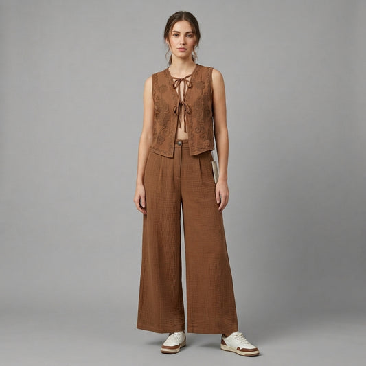 SET CHALECO Y PANTALON