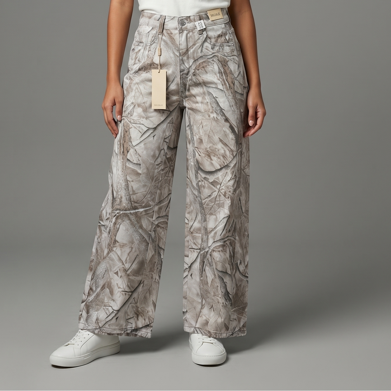 JEAN BARREL ESTAMPADO