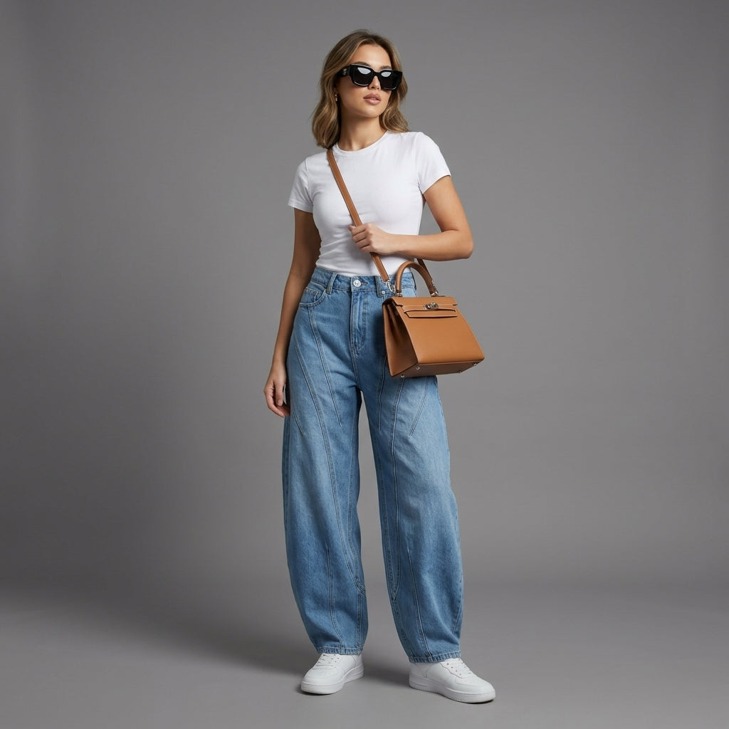 JEAN BAGGY BALLOON LINEAS